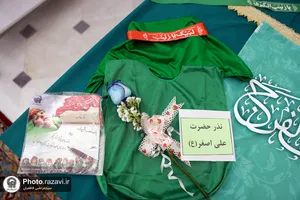 کارگاه دوخت لباس مراسم شیرخوارگان حسینی