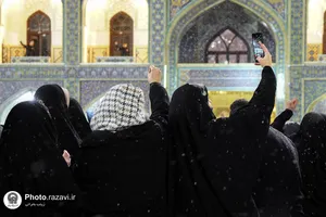 گلبانگ الله اکبر در حرم مطهر رضوی