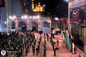 عزاداری سنتی شب دوم محرم در &laquo;حسینیه حرم&raquo;