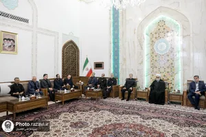 دیدار فرمانده کل ارتش جمهوری اسلامی ایران با تولیت آستان قدس رضوی