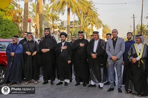 حضور کاروان سفیران امام رئوف علیه&zwnj;السلام در شهر کوت
