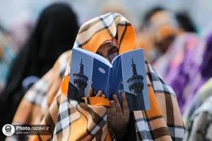 مراسم دعای ام&zwnj;داوود در حرم مطهر رضوی