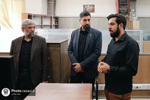حضور مدیر عالی حرم مطهر رضوی در تحریریه آستان نیوز