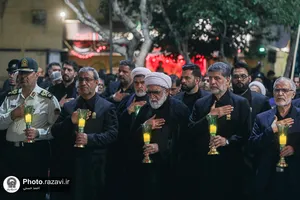 مراسم شام غریبان امام حسین علیه السلام