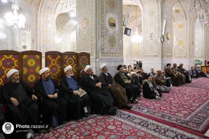 تشرف مهمانان کنگره بین&zwnj;المللی امناءالرسل به حرم مطهر رضوی