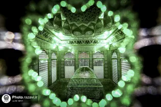عکس با کیفیت : مضجع مطهر حضرت امام رضا علیه‌السلام