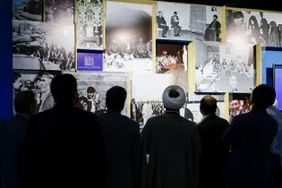 حضور مدیران ارشد حرم مطهر رضوی در باغ موزه دفاع مقدس