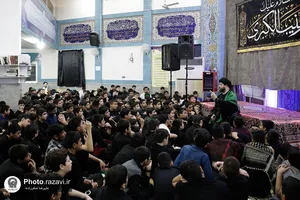 اعتکاف دانش آموزی در مساجد مشهد