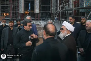 بازدید تولیت آستان قدس رضوی از پروژه رواق زیرسطحی امام حسین علیه&zwnj;السلام