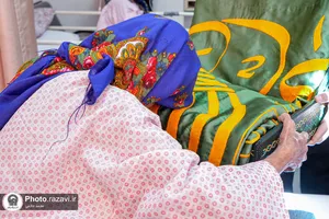 حضور خدام حرم مطهر رضوی در بیمارستان امام رضا علیه&zwnj;السلام 