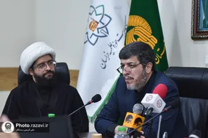 نشست خبری چهارمین اعتکاف علمی طلاب در حرم مطهر رضوی