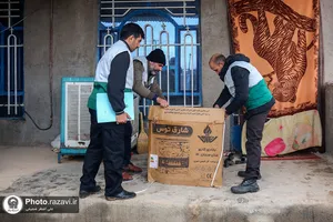 تحویل 24 دستگاه بخاری به خانواده&zwnj;های نیازمند روستای هندل&zwnj;آباد