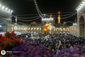 مراسم تحویل سال 1402 در حرم مطهر رضوی - 2