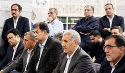 تجدید میثاق مدیران نظام سلامت کشور با آرمان‌های رهبر شهید انقلاب در حرم رضوی