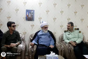 دیدار تولیت آستان قدس رضوی با خانواده شهدا و جانبازان