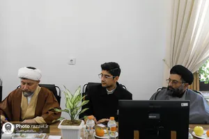 دیدار اعضای شورای پایگاه بسیج حرم با مدیر عالی حرم مطهر رضوی