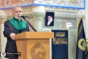 عزاداری روز شهادت امام صادق(علیه&zwnj;السلام) در حرم مطهر رضوی