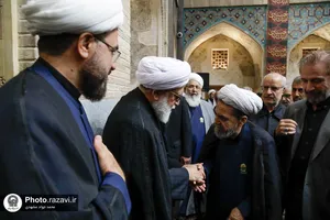 عزاداری عاشورای حسینی با حضور تولیت آستان قدس رضوی