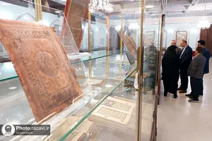 بازدید رئیس کتابخانه غازی خسروبیک از موسسات فرهنگی آستان قدس رضوی