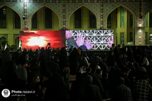 نمایش آیینی &laquo;آسمان هشتم&raquo; در حرم مطهر رضوی