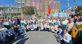 حضور بیش از ۶۰۰ خادمیار رضوی در رزمایش «جان فدا» استان مرکزی
