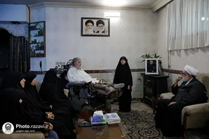 دیدار تولیت آستان قدس رضوی با خانواده شهیدان و ایثارگران