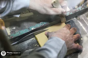 بازسازی و مرمت ایوان ورودی باب الهادی(علیه&zwnj;السلام) حرم مطهر رضوی