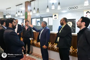 بازدید کارکنان آستان قدس از مؤسسات موقوفه خدمات زائر رضوی