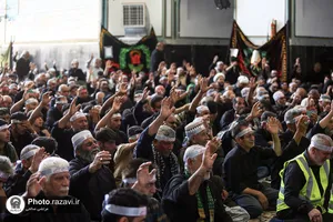 هیئت عزاداران استان گلستان در حسینیه حرم