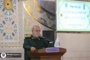 یادواره شهدای تخریب و مدافع حرم در حرم مطهر رضوی