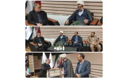 دیدار مدیرعامل آستان مبارک حضرت حسین بن موسی (ع) با مدیرکل صداوسیمای خراسان جنوبی