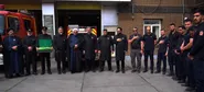 پرچم متبرک رضوی، روح‌بخش آتش‌نشانان پایتخت شد