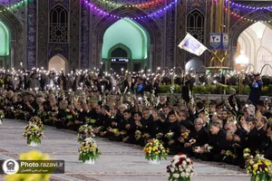 آیین خطبه&zwnj;خوانی شب میلاد امام رضا(علیه&zwnj;السلام) در حرم مطهر رضوی - 2