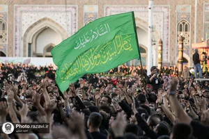 مراسم چهارپایه خوانی شهادت امام رضا علیه&zwnj;السلام