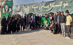 میزبانی موکب «امام رضا (ع)» از زائران اربعین حسینی در سامرا