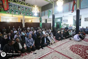 بزرگداشت حاج حسین ملک در نصرآباد فریمان