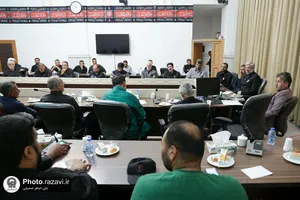 نشست هم&zwnj;اندیشی مواکب دهه آخر صفر حرم مطهر رضوی