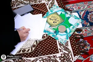 اعتکاف رجبیه خواهران در حرم مطهر رضوی