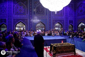 سخنرانی حجت الاسلام کاشانی در رواق دارالذکر