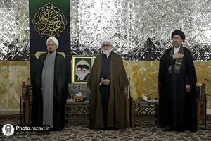 دیدار اعضای ستاد بزرگداشت دهه کرامت با تولیت آستان قدس رضوی