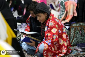 حضور نوجوانان دهه هشتادی در مراسم احیا ماه مبارک رمضان