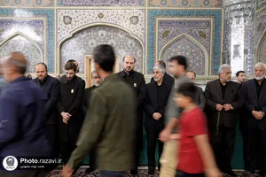بزرگداشت هفتمین روز درگذشت شهدای خدمت