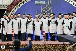 ویژه برنامه احلی من العسل در حرم مطهر رضوی
