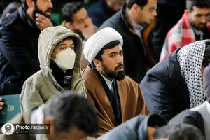 مراسم دعای ام&zwnj;داوود در حرم مطهر رضوی