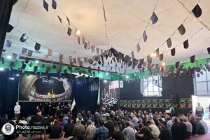 عزاداری خادمیاران رضوی ارومیه در شهادت امام رضا علیه&zwnj;السلام