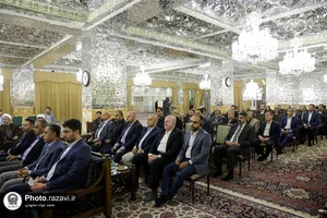 دیدار اعضای اجلاس رؤسای دانشگاه&zwnj;های برتر ایران و عراق با تولیت آستان قدس رضوی