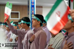 زنگ استکبارستیزی در مدرسه امام رضا(ع)