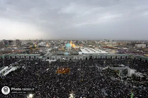 مراسم تحویل سال 1403 در حرم مطهر رضوی - 1