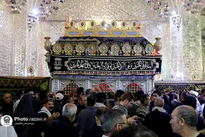تشرف کاروان سفیران امام رئوف به حرم امامزاده سید محمد