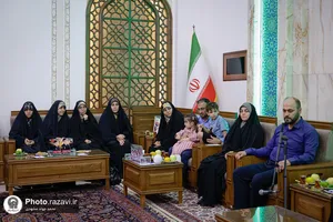 دیدار تولیت با خانواده شهدا